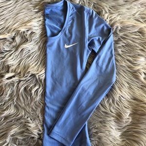 nike long sleeve (periwinkle) sz xs